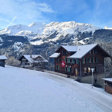 Traditional Chalet In Wengen - Top Floorアパートメント エクステリア 写真