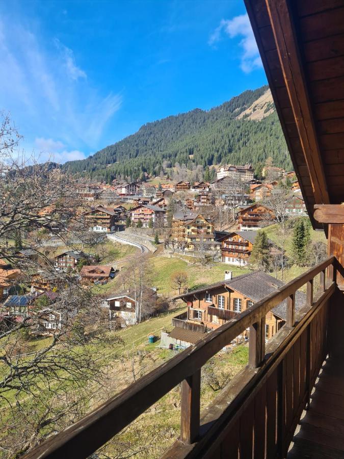 Traditional Chalet In Wengen - Top Floorアパートメント エクステリア 写真