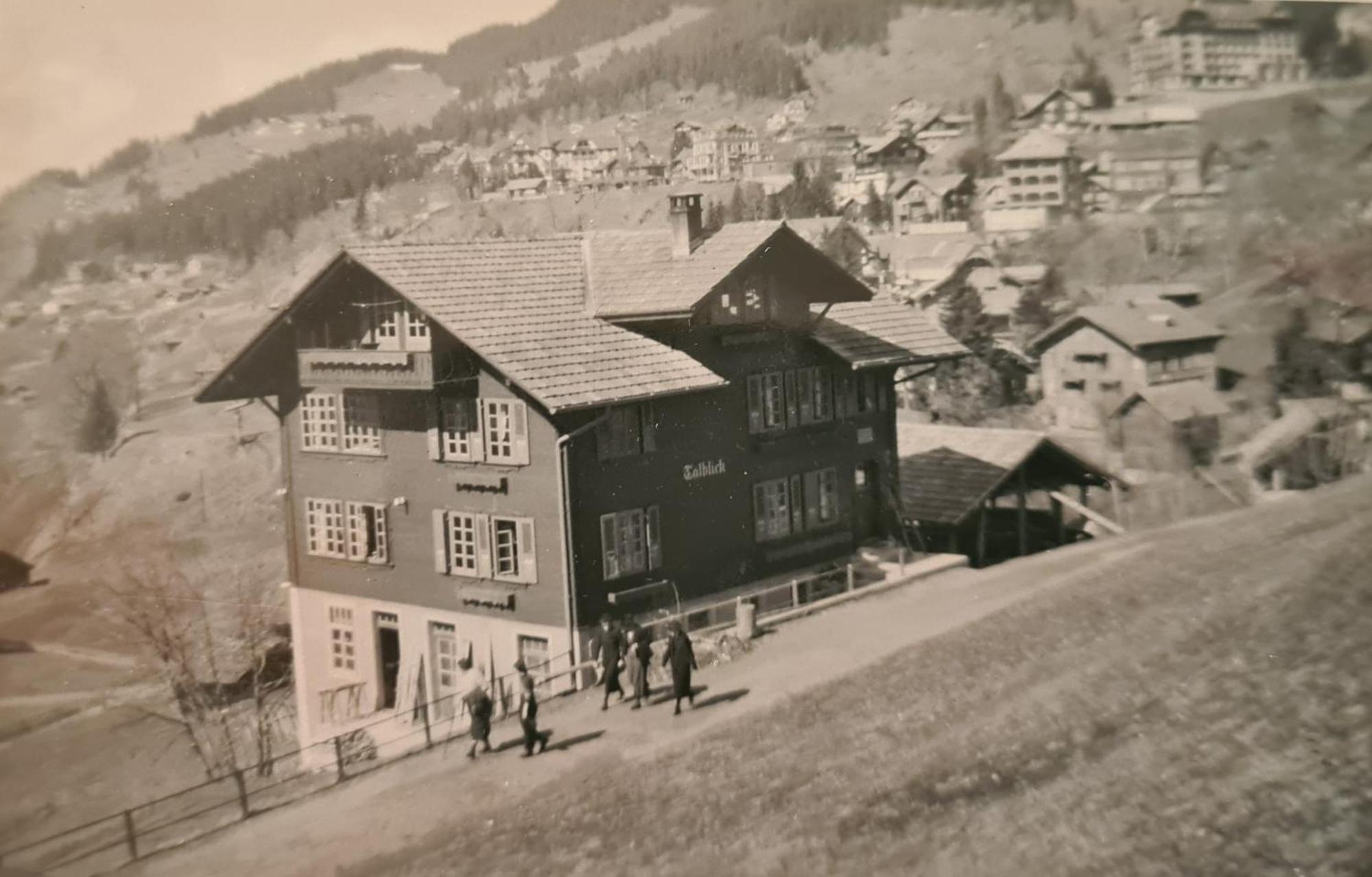 Traditional Chalet In Wengen - Top Floorアパートメント エクステリア 写真